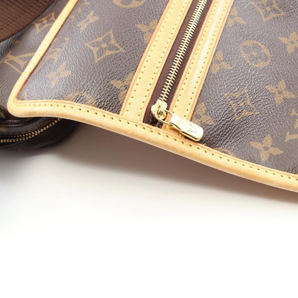 LOUIS VUITTON Authentic Brown Monogram Leather Fanny Pack - Picture 6 of 8